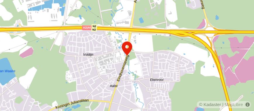 Locatie van VDB Notarissen