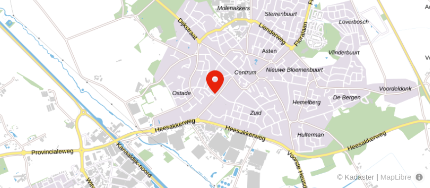 Locatie van RSW Accountants & Belastingadviseurs
