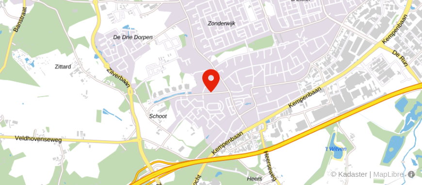 Locatie van Van der Dussen BV