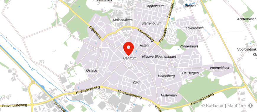 Locatie van You Sure Asten