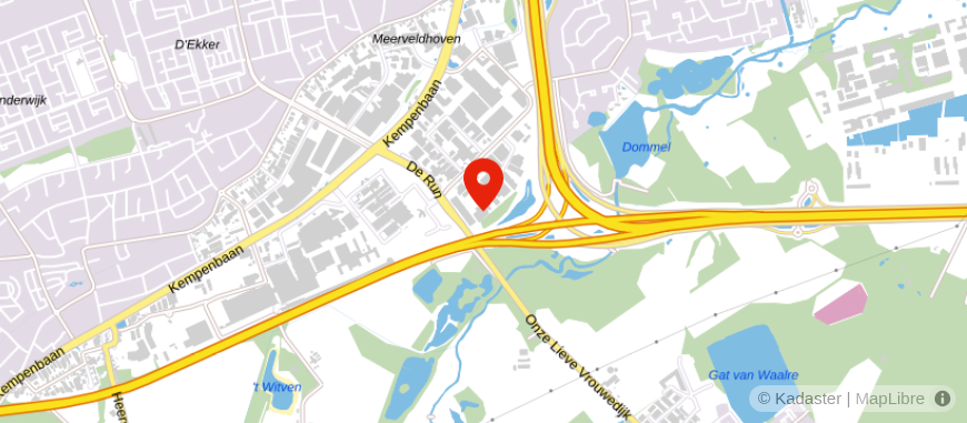 Locatie van Ratium
