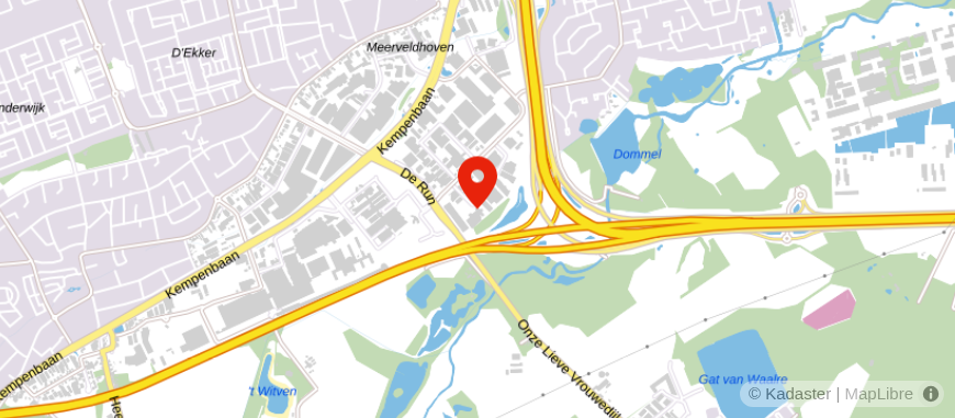 Locatie van De Jongh financiële planning B.V.