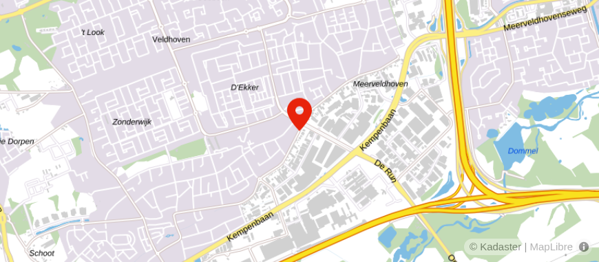 Locatie van Notarishuys Veldhoven