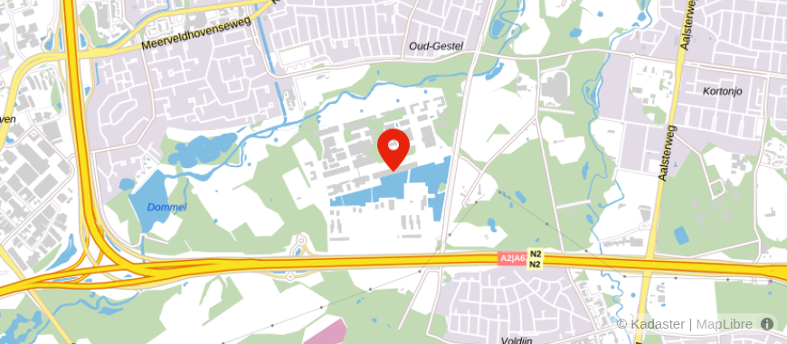 Locatie van Aon High Tech Campus Eindhoven
