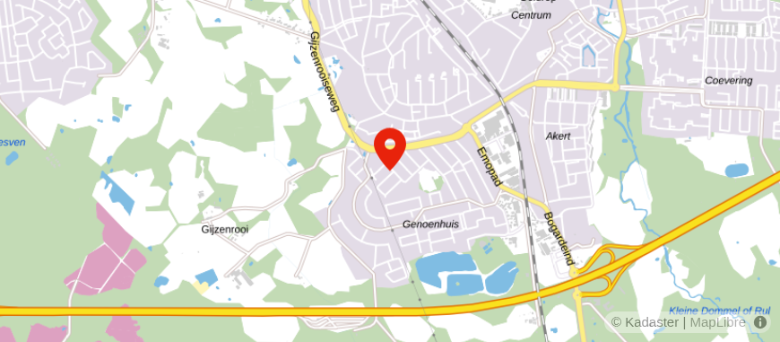 Locatie van Advies Contact