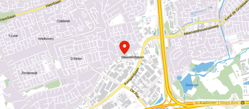 Locatie van Wouterse & Blatter Advies en Administratie