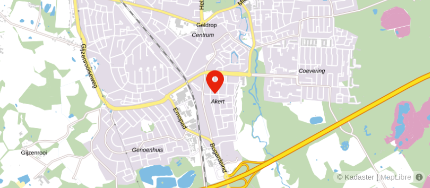 Locatie van MLM Administratieve & Fiscale Dienstverlening