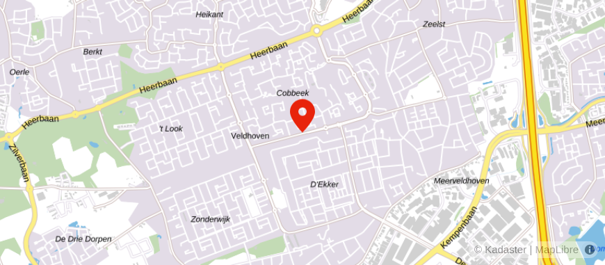 Locatie van Damoiseaux-Laeven Makelaardij OZ