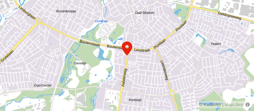 Locatie van DHVC Vastgoed
