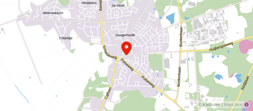 Locatie van Notariskantoor mr. M.A.C. Vermunt