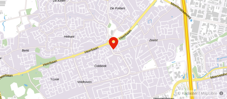 Locatie van Hypotheek Visie Veldhoven
