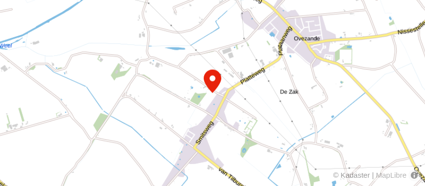 Locatie van Agriteam Makelaars Zeeland