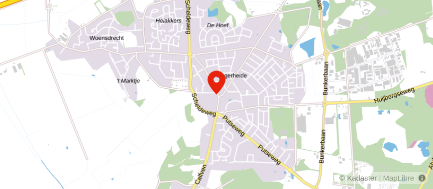 Locatie van Buurstee Advies