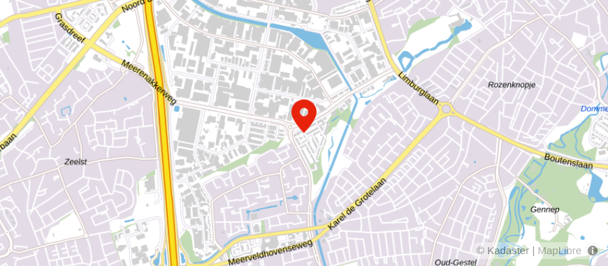 Locatie van DELA Vastgoed