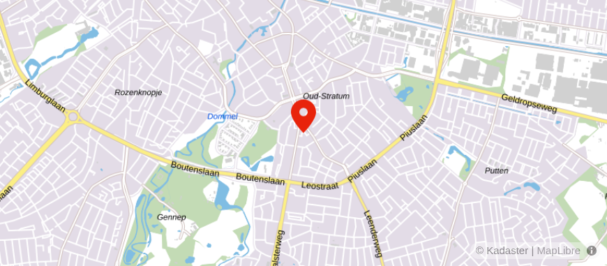 Locatie van De Hypotheker Eindhoven Aalsterweg