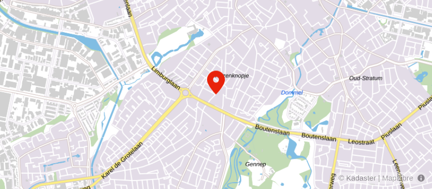 Locatie van Strik Creemers en Partners