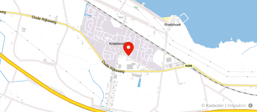 Locatie van Corstanje Assurantiën Krabbendijke