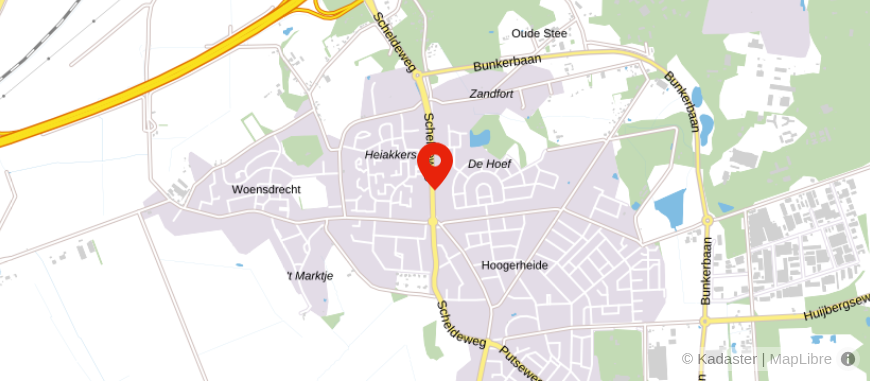 Locatie van Vérité Adviesgroep