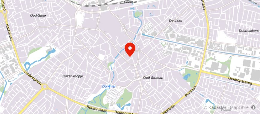 Locatie van Adviesgroep Eindhoven