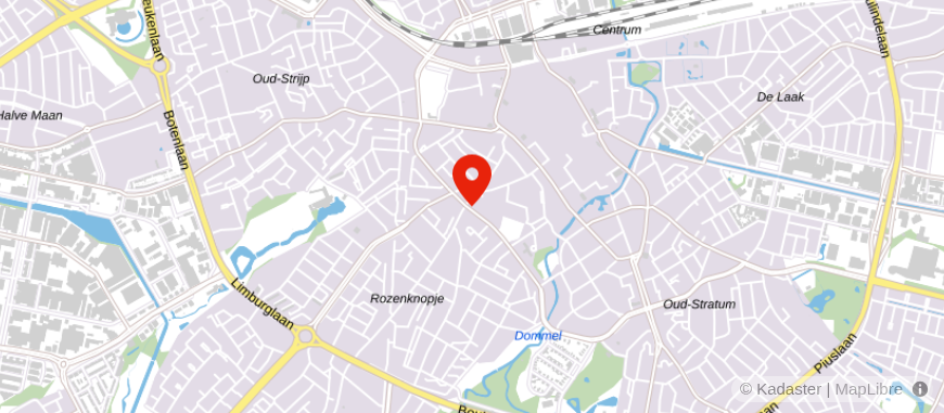 Locatie van Van Santvoort Makelaars