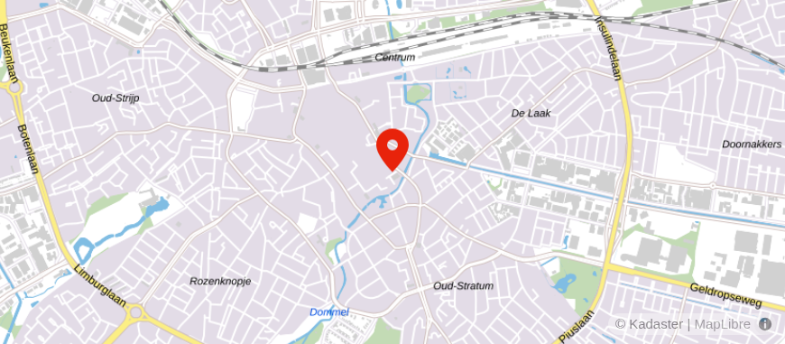 Locatie van Freek Hypotheek Vestdijk