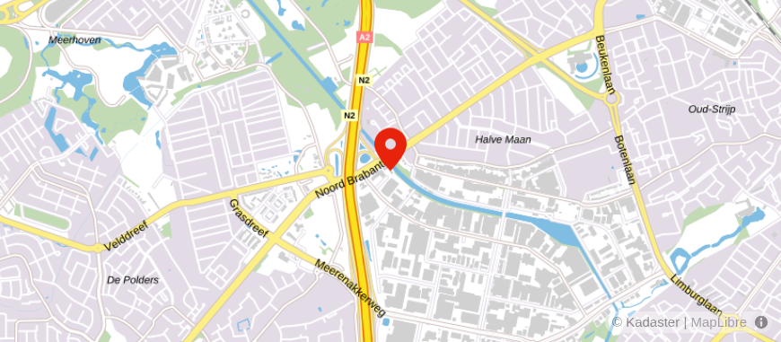 Locatie van MBA finance B.V.