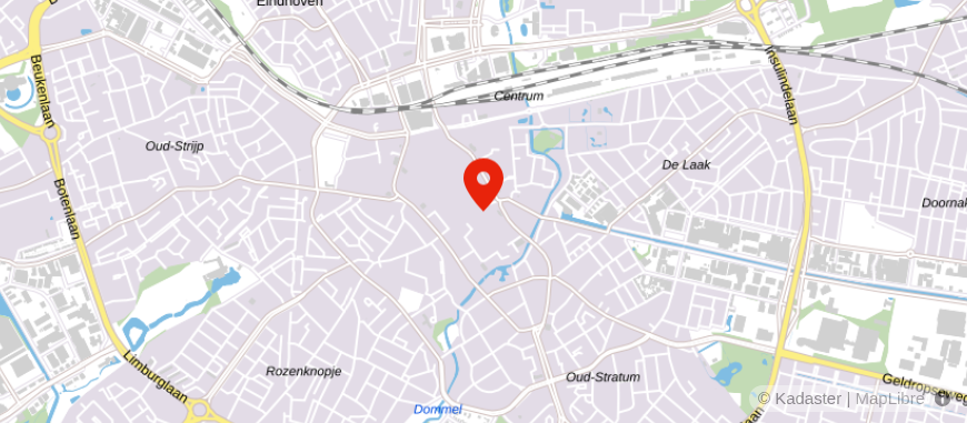 Locatie van Notariskantoor Theunissen