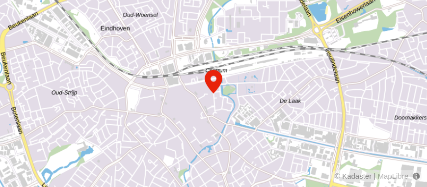 Locatie van Notarispraktijk Den Beer Poortugael