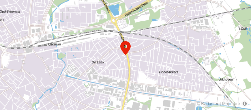 Locatie van Heeren van Waerde