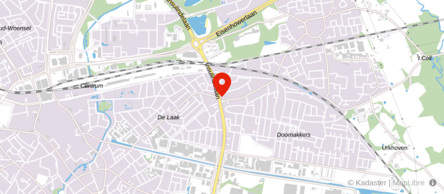 Locatie van Dokter & van Heuven Financieel Advies