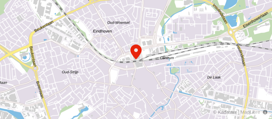 Locatie van Viisi Eindhoven