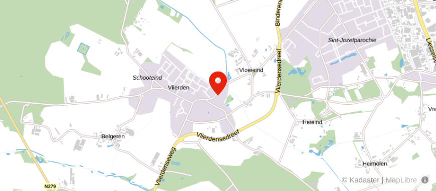 Locatie van ANBAKO Administratie