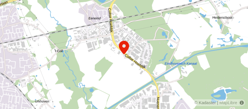 Locatie van Moore DRV - Nuenen
