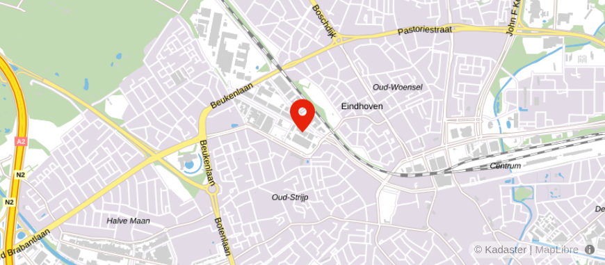 Locatie van Comprato Adviseurs