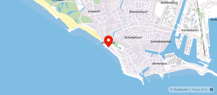 Locatie van Aerssens & Partners makelaars en taxateurs
