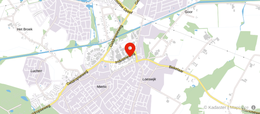 Locatie van Accountantskantoor F. Borsje