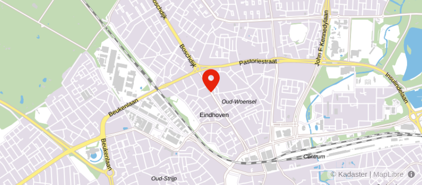 Locatie van Maas Makelaars