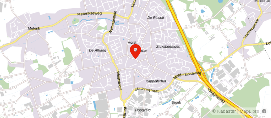 Locatie van Summa Adviesgroep Horst