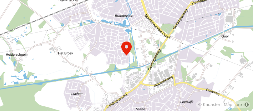 Locatie van Van Bruggen Helmond
