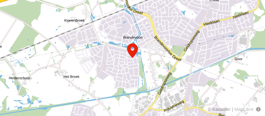 Locatie van Schampers Hypotheekadvies