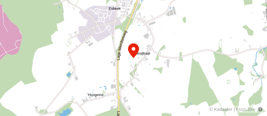 Locatie van Escount Bedrijfsadviseurs