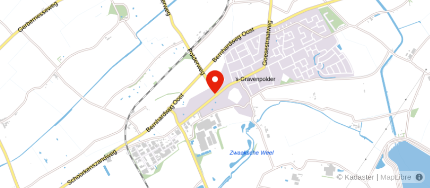 Locatie van De Nooijer Adviesdesk