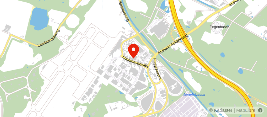 Locatie van Berkenhout Finance Eindhoven