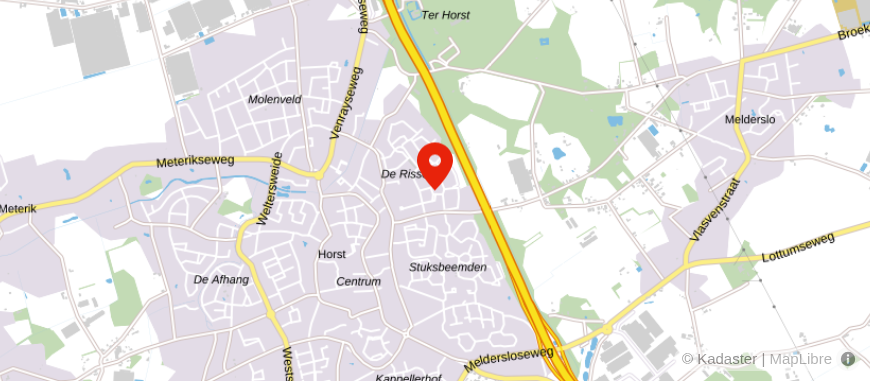 Locatie van Excellerend Advies Hendrix