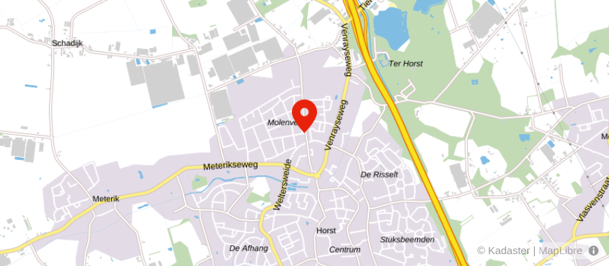 Locatie van Notarissen De Laat & Gulikers