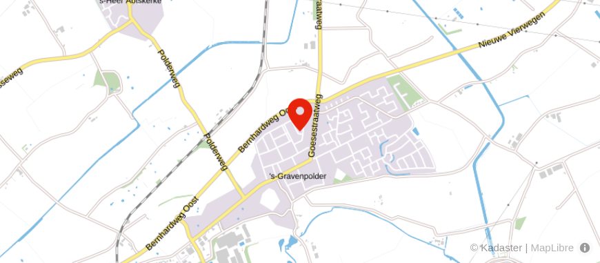 Locatie van Administratiekantoor de Roo