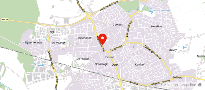 Locatie van RSW accountants + adviseurs