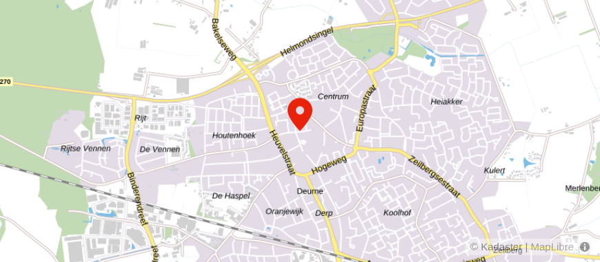 Locatie van Gerrits & van Gulick cs Notarissen