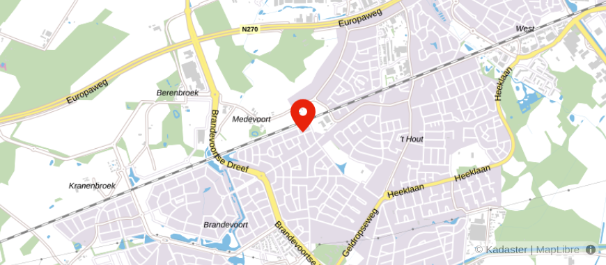 Locatie van Hypotheek Advies Kantoor