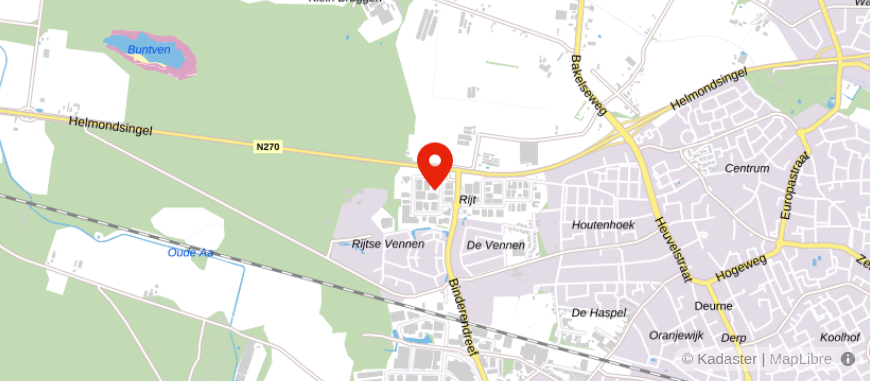 Locatie van A2C Accountants